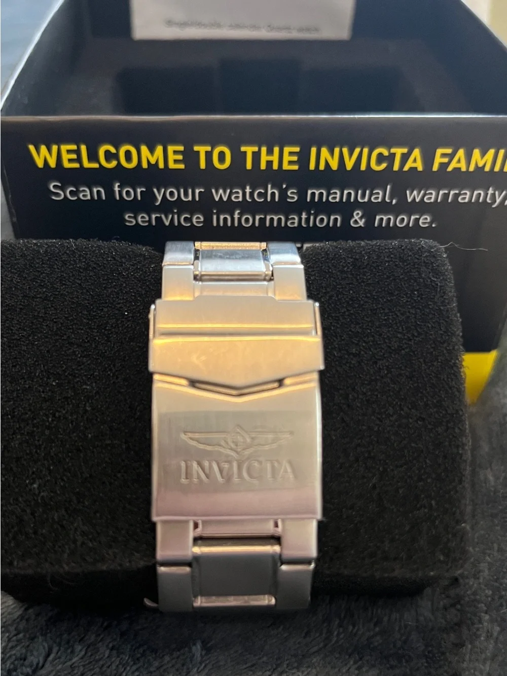 Invicta Specialty Swiss Mvmt | Date Stainless Steel Mens Watch Black Dial | NEW!